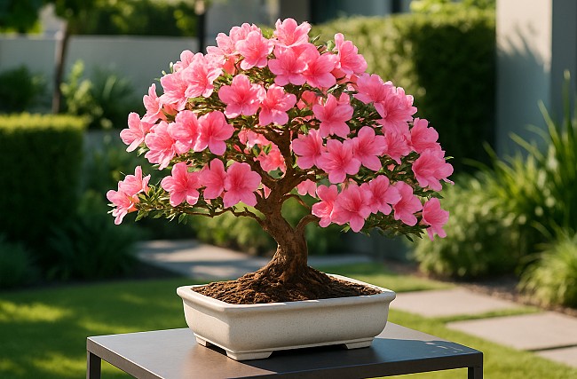 Azalka ako bonsaj - špecifiká pestovania a kvitnutia