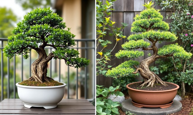 Bonsaje na balkóne vs. v záhrade: Ako prostredie ovplyvňuje rast stromu