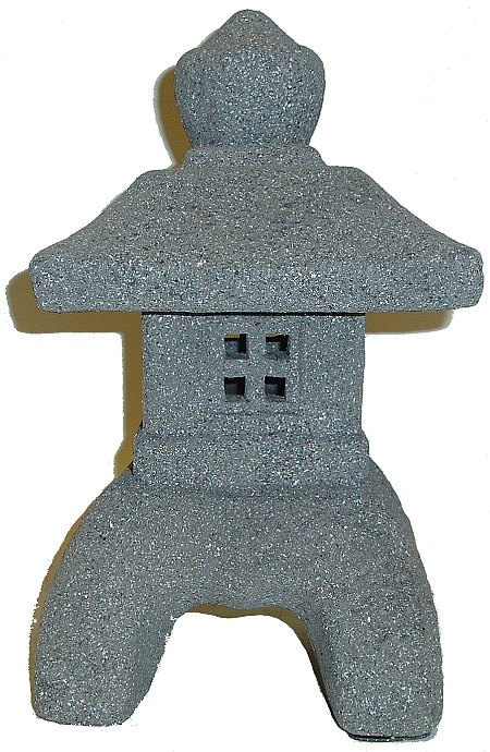 Japonská lampa - šedá