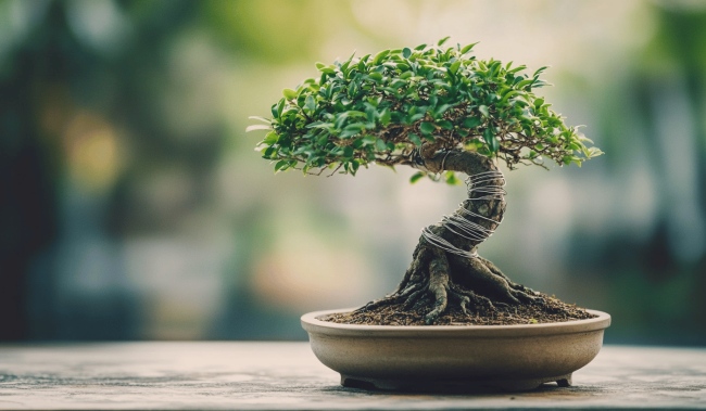 Prvé tvarovanie bonsaja - jednoduché techniky pre začiatočníkov