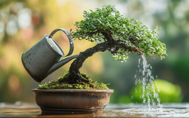 Ako správne polievať bonsaje - kompletný návod